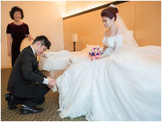 Bà bầu - Cô dâu bị mẹ chồng mắng ngay trong ngày cưới, khách chứng kiến ai cũng khen hết lời