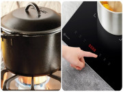 Nhà đẹp - Bếp ga với Bếp từ dùng cái nào đun nấu nhanh và tiết kiệm hơn?
