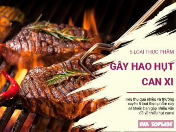 5 loại thực phẩm khoái khẩu nhưng gây hao hụt can xi khỏi cơ thể