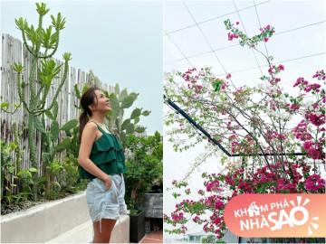 Tiểu thư miền Tây xinh đẹp lấy nhạc sĩ đình đám khoe khu vườn trên cao đẹp như mơ, view đã mắt