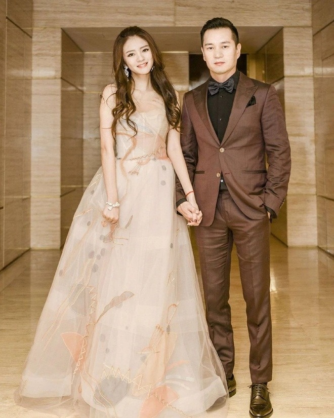An Dĩ Hiên và Trần Vinh Luyện kết hôn năm 2017.