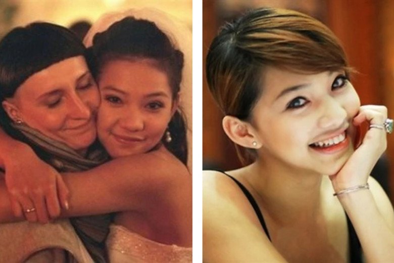 Nhan sắc thời chưa thẩm mỹ của Lưu Đê Ly. Dù khi đó có ngoại hình không quá ấn tượng nhưng cô vẫn mang những nét đáng yêu mà thời những năm 2000 yêu thích.