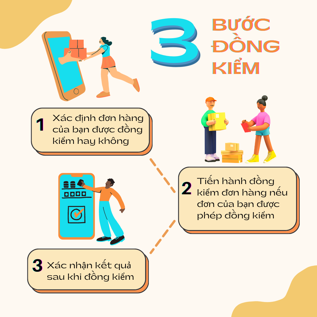 Shopee Đồng Kiểm sở hữu 3 bước giản lược, giúp người tiêu dùng dễ tiếp cận và thực hiện nhanh chóng.