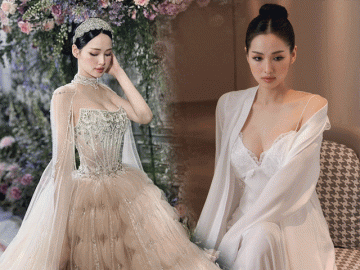 Tâm Tít lại làm cô dâu sau 6 năm lên xe hoa, so với thời chưa lấy chồng thiếu gia mặc ngày càng bạo