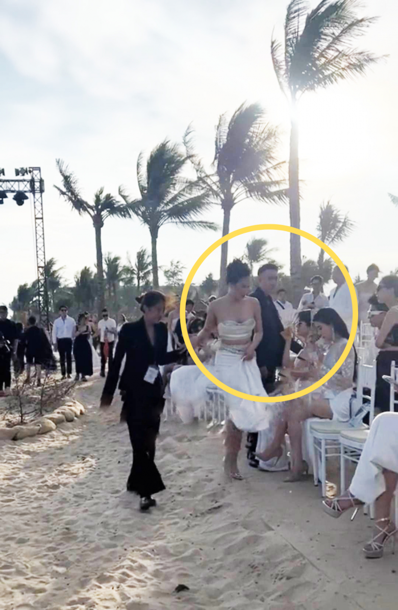 Diệp Lâm Anh - Quỳnh Thư có khoảnh khắc chạm mặt trực tiếp tại sự kiện.