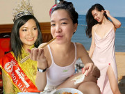 Thời trang - Hoa hậu Thùy Dung sau 15 năm làm rớt vương miện, U40 trẻ chấp cam thường, xuống phố không áo phòng hộ