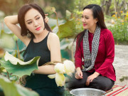 Thời trang - BTV Hoài Anh diện áo yếm bên hồ sen, chẳng buông lơi vẫn quyến rũ bất bại