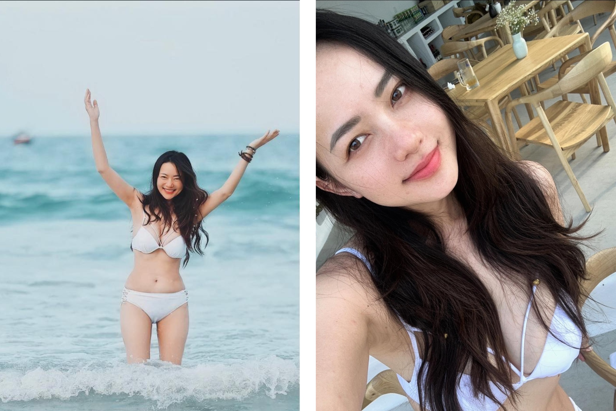 Tuy nhiên, có vẻ cô đã tìm được phương pháp phù hợp khi vẫn giữ được cơ thể căng tràn sức sống, không bị teo tóp hay quá khô khan.