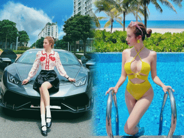 CEO đẹp nhất nhì Vbiz đi siêu xe 18 tỷ không dao kéo, đường cong mượt như tơ lụa nhờ ăn nhiều