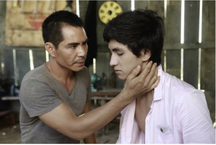 Tạo hình của Trung Dũng và Bình An trong phim Lạc Giới.