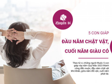 5 con giáp đầu năm chật vật, cuối năm tiền tỷ trong tay trong năm Quý Mão 2023