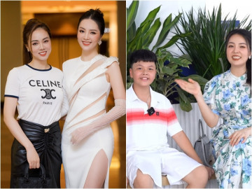 Nữ BTV VTV là đại gia của vợ NSND Công Lý: Lộ ảnh đời thường, giấu chồng nhưng công khai quý tử điển trai