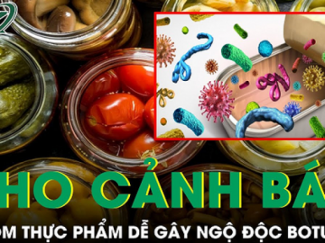 WHO cảnh báo 4 nhóm thực phẩm dễ gây ngộ độc Botulinum