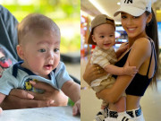 Giải trí - Thủ môn Bùi Tiến Dũng lần đầu khoe cận mặt con trai với vợ Tây, quý tử có màu mắt độc lạ hút hồn