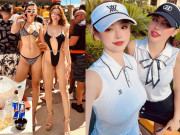 Thời trang - Cặp phụ huynh Việt có phong cách "1-0-2", U40 diện áo tắm khoe dáng át cả gái Tây