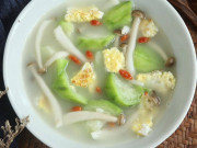 Bếp Eva - Là quả nhưng giàu canxi, đem nấu canh được món thanh mát giải nhiệt lại còn đẹp da