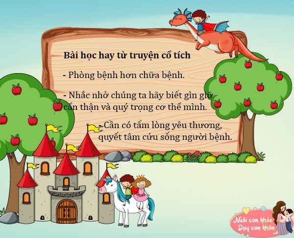 Câu chuyện cổ tích Grimm, nhắc nhở chúng ta hãy biết gìn giữ cẩn thận và quý trọng những bộ phận trên cơ thể mình.