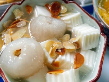 Thứ trắng mềm như đậu phụ bỏ thêm nước đường lại được món ngon, ăn đến đâu mát ruột đến đấy