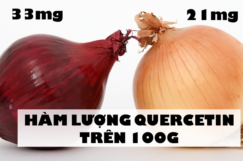 Tất cả các loại hành tây đều chứa quercetin, nhưng hành tây màu đỏ và vàng chứa nhiều nhất. Để giữ quercetin, hãy bóc càng ít lớp bên ngoài càng tốt. Hành tây chứa nhiều vitamin và khoáng chất khác, và chúng đặc biệt giàu vitamin biotin.
