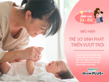 Trẻ sơ sinh sớm thành thạo 4 kỹ năng này, chúc mừng bố mẹ đã sinh một em bé thông minh, lanh lợi