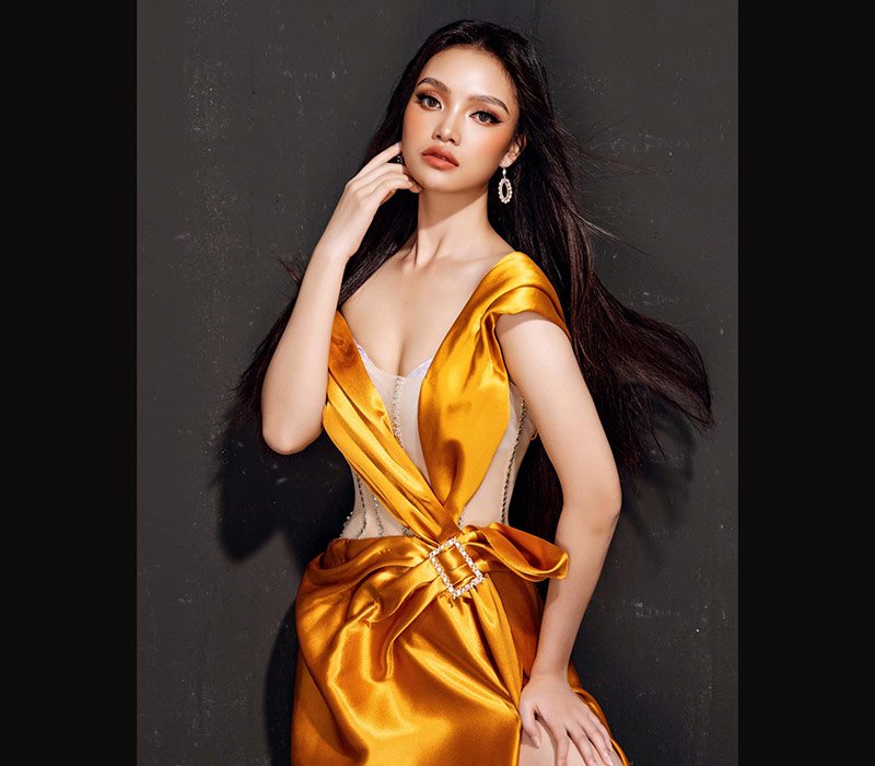 Khi tham dự Hoa hậu Việt Nam 2020, Đan Phượng nhận được nhiều sự chú ý vì có vẻ đẹp giống như em gái của Hương Giang. 
