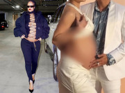 Mẹ bầu Việt mặc như Nữ hoàng kem trộn, tôn đường cong thiêng liêng vẫn bị ném đá