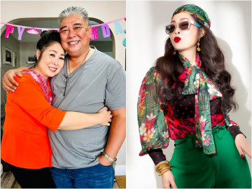 Sao Việt 24h: Hồng Vân và chồng tài tử trước phát tướng giờ đều xọp hẳn đi, sắc vóc sau giảm cân gây trầm trồ