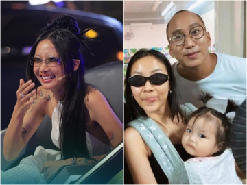 Đóa hồng duy nhất trên ghế quyền lực Rap Việt xuất hiện gây ngẩn ngơ: Đời tư nhiều bất ngờ, con gái ít khi lộ diện