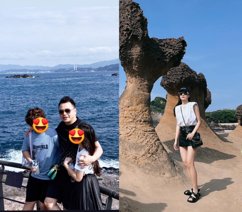 Từ cuối năm 2022 đến nay, Shark Bình - Phương Oanh dành nhiều thời gian đi du lịch trong và ngoài nước. Tháng 4 vừa qua, Shark Bình đưa 2 con và bạn gái đi chơi tại Đài Loan.
