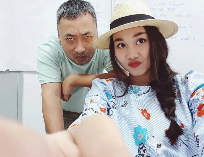 Ngoài đời, Quang Dũng và Thanh Hằng cũng rất thân thiết.
