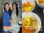 Bếp Eva - Bà bầu Minh Hằng khoe món ăn "đỉnh" của em dâu, được người thân chăm sóc toàn món xịn sò