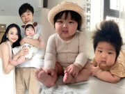 Hot tiktoker Nhà Xoài Đây kể chuyện mang thai: Lên bàn đẻ đúng ngày sinh nhật chồng, con gái tóc dày đen y như bố người Nhật