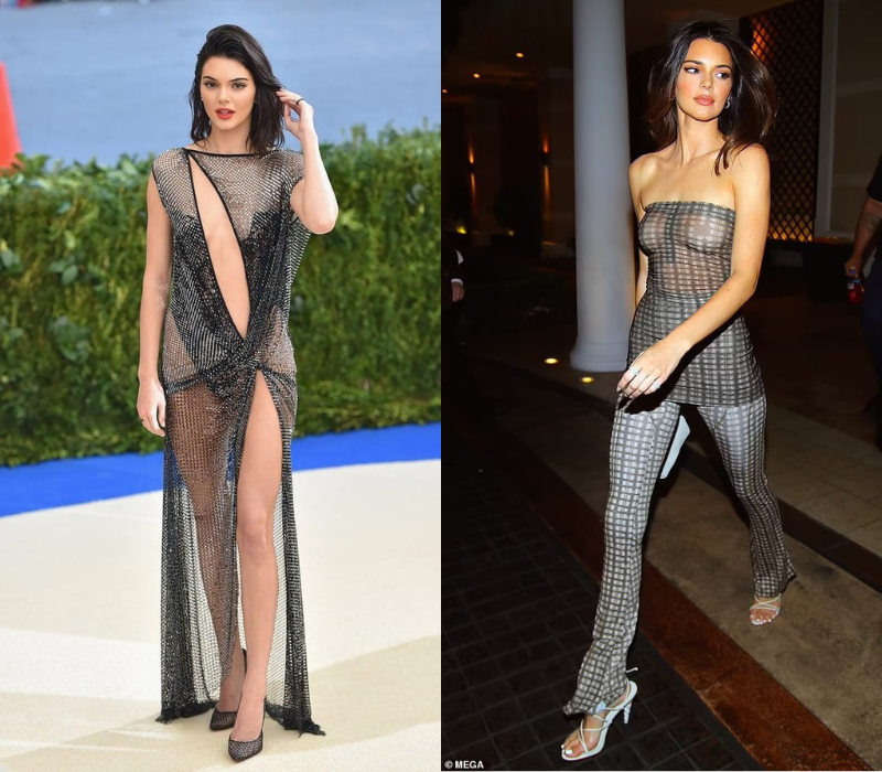 Dù là xuất hiện trên phố hay khi tham gia các sự kiện giải trí, Kendall Jenner lúc nào cũng thu hút ống kính của giới paparazzi vì lối ăn mặc hở hang không giống ai.
