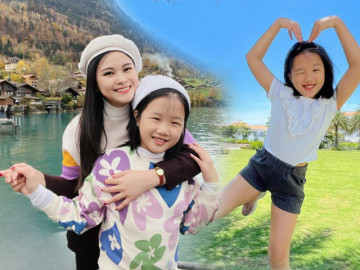 Con gái mắt híp của BTV Tài chính VTV thông thạo 4 ngoại ngữ, ra sách lúc 7 tuổi, còn có nhiều tài lẻ