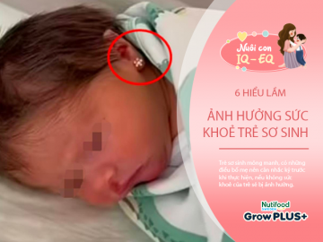 Người mẹ xỏ khuyên tai cho con gái chỉ 2 ngày sau khi chào đời, cư dân mạng đồng loạt lên tiếng