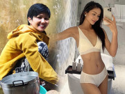 Từng làm người ở, nàng Hoa hậu hiện tại mặc đẹp sang, uống vang trong nhà tắm như cô chủ