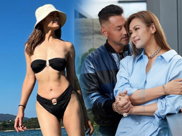 Lấy chồng lần 2 được yêu chiều, người mẫu U60 diện đồ tắm hai mảnh bốc lửa hơn con gái ruột