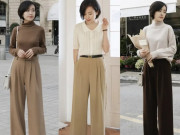 Thời trang - Bỏ quần đen trắng, chị em văn phòng thử 4 màu quần Tây đang "mốt" để vừa trẻ vừa sang