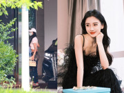 Giải trí - Giữa ồn ào có bạn trai mới, Angelababy lộ diện, hành động bất ngờ dành cho phóng viên gây sốt