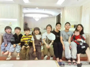 Bà bầu - Thấy gen chồng tốt, người phụ nữ sinh liên tiếp 9 người con trong 13 năm