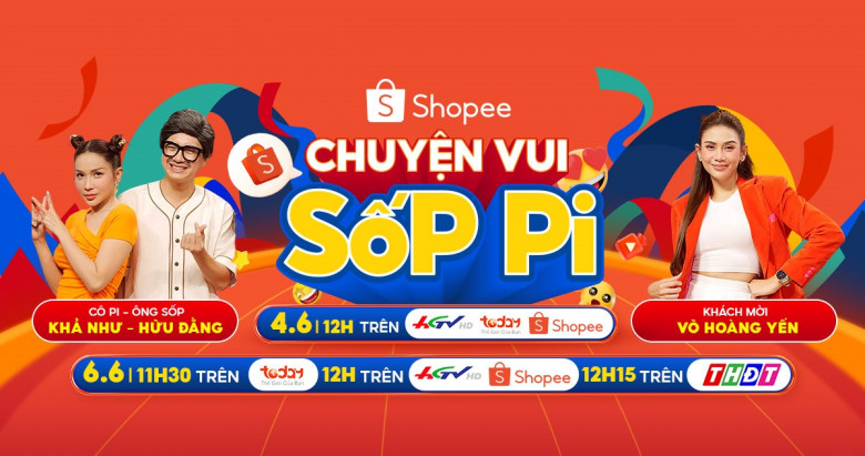 Tập đặc biệt của “Chuyện Vui Sốp Pi” phát sóng vào 12H ngày 6.6 khép lại chuỗi đại tiệc siêu show 3 ngày liên tiếp thuộc khuôn khổ “6.6 Flash Sale Chính Hãng” với loạt ưu đãi “khủng mà người dùng không thể bỏ qua.