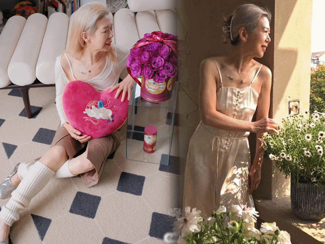 Thời trang - Quý bà U70 vẫn được gọi là "cô gái", diện váy 2 dây khoe vai thon chẳng khác thiếu nữ