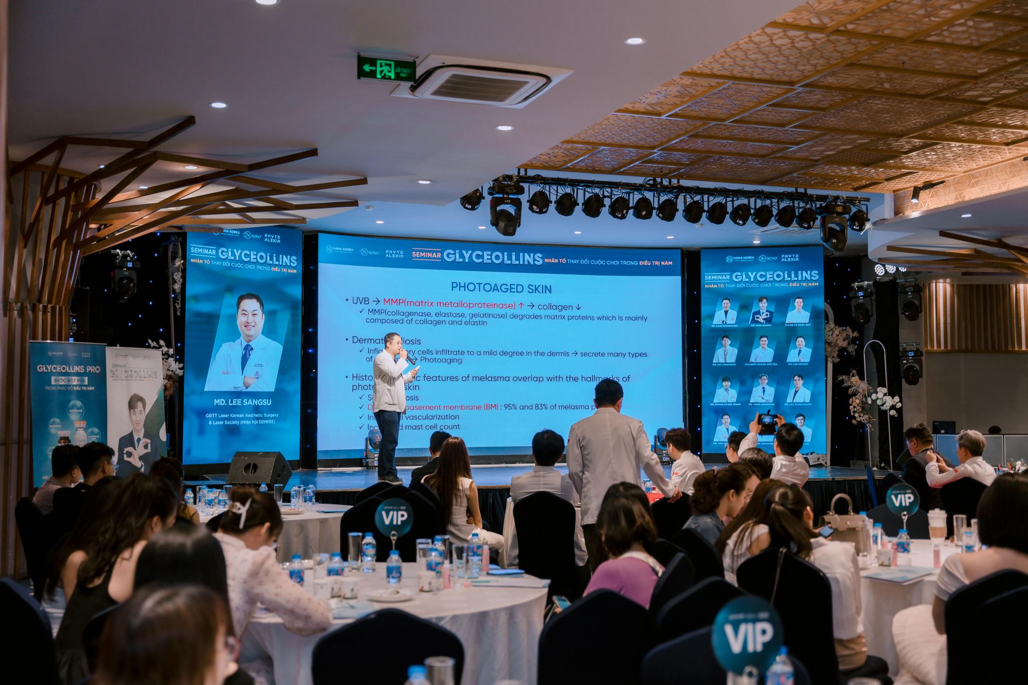 Bác sĩ Lee Sang Su và chuyên đề báo cáo: Ứng dụng phác đồ kết hợp Glyceollins với công nghệ Ultrasound.