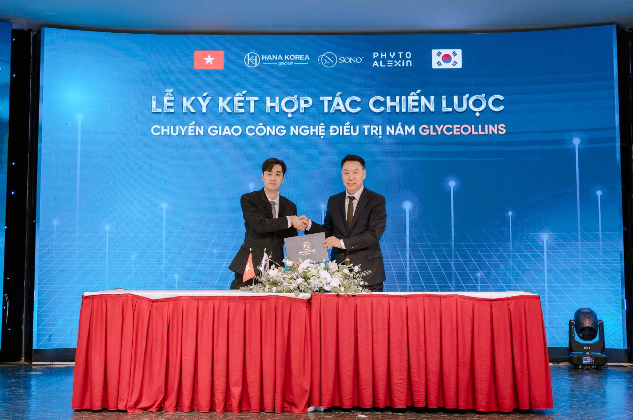 Ký kết hợp tác chiến lược giữa Hana Korea Group và Công ty Phyto Alexin