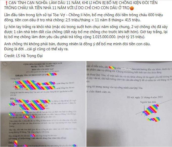 Ly hôn là trả xong 1 món nợ, nhưng có người phụ nữ ly hôn lại bắt đầu 1 món nợ tiền tỷ - 1