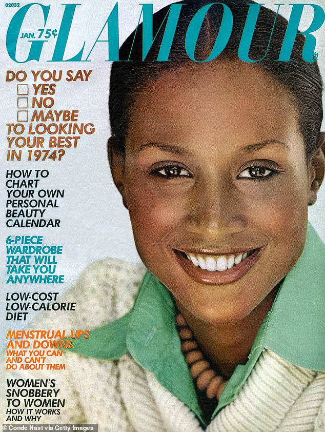 Beverly Jonhson trên bìa tạp chí thời trang 50 năm trước.