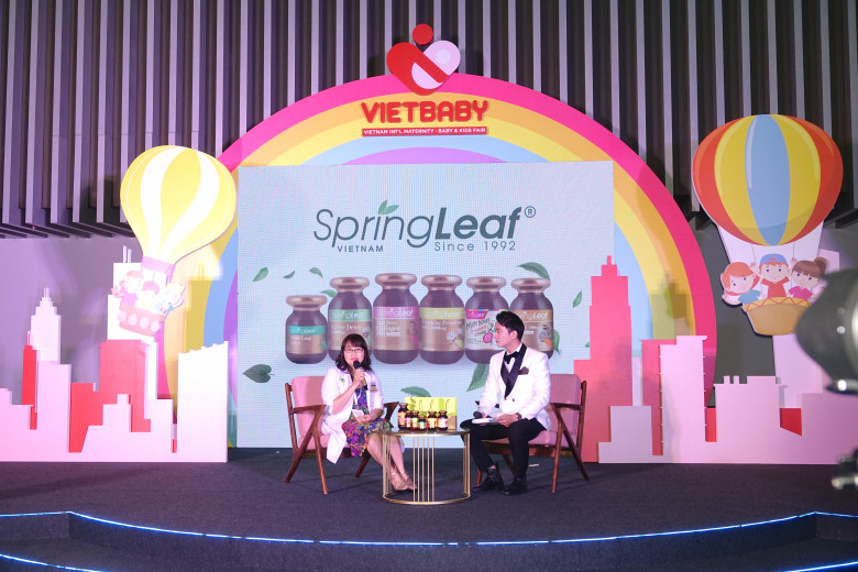 SpringLeaf lần đầu tiên ra mắt người tiêu dùng tại triển lãm sản phẩm và dịch vụ cho mẹ bầu, mẹ và trẻ em 2023 - 2
