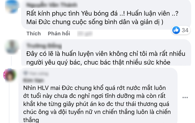 Người hâm mộ xúc động trước khoảnh khắc gần gũi của HLV Mai Đức Chung