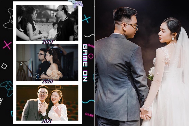 Trước khi cưới, Phương Thảo và Lê Đức có thời gian quen biết 2 năm. Năm 2021, nữ MC nhận được lời cầu hôn của bạn trai trên một bãi biển đẹp. 
