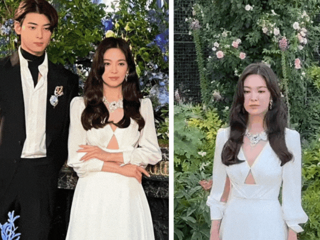 Thời trang - Song Hye Kyo lộ ảnh hở chân ngực cạnh "người tình tin đồn" kém 16 tuổi, khác hẳn thời sánh đôi Song Joong Ki